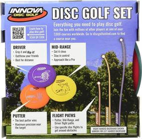 img 2 attached to 🥏 Innova Disc Golf Set – Driver, Mid-Range & Putter, Durable DX Plastic, Assorted Colors (3 Pack)