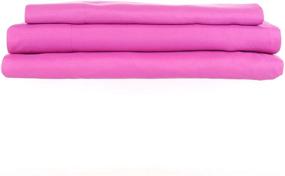 img 4 attached to Premium Home Series 1200 3-Piece Somerset Homelet Set, Twin Size, Pink