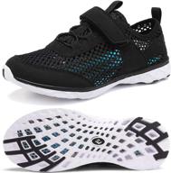 π cior boys & girls water shoes aqua shoes swim shoes athletic sneakers lightweight sport shoes for toddlers, little kids, and big kids logo