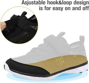 img 2 attached to 👟 CIOR Boys & Girls Water Shoes Aqua Shoes Swim Shoes Athletic Sneakers Lightweight Sport Shoes for Toddlers, Little Kids, and Big Kids