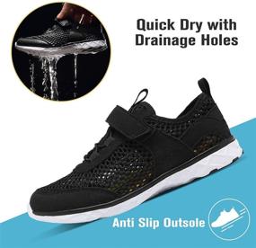 img 1 attached to 👟 CIOR Boys & Girls Water Shoes Aqua Shoes Swim Shoes Athletic Sneakers Lightweight Sport Shoes for Toddlers, Little Kids, and Big Kids