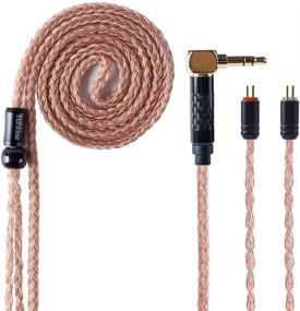 img 4 attached to 🎧 Ultimate Sound Upgrade: HiFiHear 16 Core 6N Single Crystal Copper Earphone Cable - Enhanced Connectivity for KZ ES4 ZS6 ZS5 ZST ZSR ZS10 ZS3 TFZ ES3 TRN V10 CCA C16 C10(2pin 3.5mm)