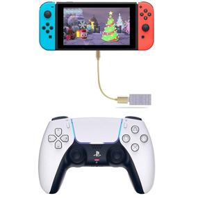 img 3 attached to 8Bitdo Wireless Bluetooth Controller Adapter Converter - Nintendo Switch/PC/Android/Raspberry Pi Compatible with OTG Cable (Grey)