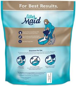 img 1 attached to 🐱 LitterMaid Premium Clumping Corn Cob Litter - 9 lb Bag