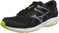 mizuno running black mgray eprimrose men's shoes logo