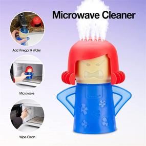 img 2 attached to Microwave Cleaner Disinfects Christmas 1Pcs Blue