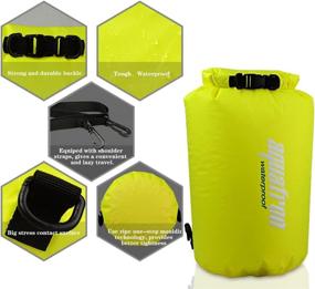 img 1 attached to 🌊 Ultimate Aquafree Lightweight Waterproof Dry Bag: A Must-Have for Boating, Kayaking, Fishing, Beach, Swimming, and Snowboarding Adventures!