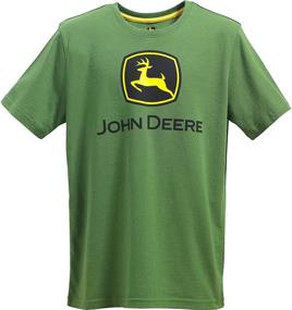 img 1 attached to 👕 John Deere Boys' Logo T-Shirt