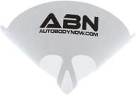 abn fine nylon mesh strainer cone funnel with filter top 25-pack – disposable 190 micron – ideal for paint, automotive, &amp; more logo
