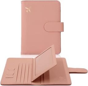 img 4 attached to 🔒 Waterproof & RFID Blocking Melsbrinna Passport Holder - Essential Travel Accessories and Covers