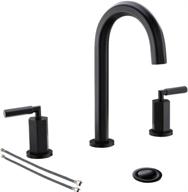 🚰 widespread stainless steel bathroom faucet - phiestina ns wf001 6mb logo