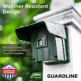 img 2 attached to 🚨 Guardline Wireless Driveway Alarm: Motion Detector & Receiver Set - 500 Ft Range, Outdoor Home Security Alert System