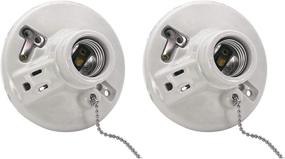 img 4 attached to 612431 Lampholder Porcelain Fixture Outlet
