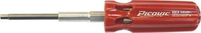 img 4 attached to 🔧 Picquic 88153 Red Hex Calibre Screwdriver Set