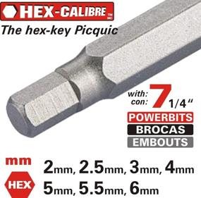 img 1 attached to 🔧 Picquic 88153 Red Hex Calibre Screwdriver Set