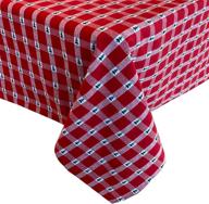 rectangular christmas cotton holiday tablecloth логотип