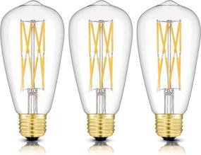 img 4 attached to 💡 OMAYKEY Dimmable Vintage Filament Bulbs: Embrace Classic Charm with Modern Dimming Technology
