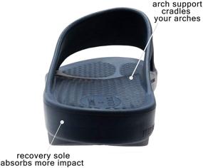 img 1 attached to KOCOTA Womens Support Recovery Sandals Men's Shoes for Athletic