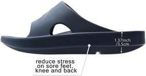 img 2 attached to KOCOTA Womens Support Recovery Sandals Men's Shoes for Athletic