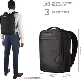 img 2 attached to 🎒 Everki EKP118: The Ultimate Backpack for 14.1 Inch Laptops