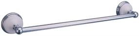 img 2 attached to Enhance Your Bathroom with the Kingston Brass BA1112C Victorian 18-Inch Towel Bar in Polished Chrome