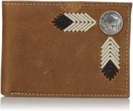 the nocona buffalo nickle bifold brown: a durable and stylish wallet logo