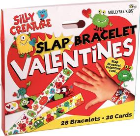 img 4 attached to 💌 Adorable Creature Valentines Bracelets for Classrooms – Spread Love and Joy in School!