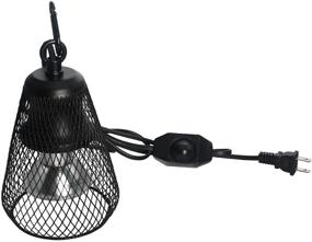 img 4 attached to 🦎 NBM Reptile Heat and Plant Lamp - Temperature Switch, UVA UVB with 1 Bulb - Ideal for Lizards, Tortoises, Plants, and Other Animals & Plants