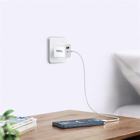 img 1 attached to 🔌 Быстрая зарядка Boxeroo USB C 3-пак | 20W двухпортовая PD зарядка для iPhone 12/Mini/Pro Max, Pad Pro, AirPods Pro, Galaxy и др. | Быстрый заряд 3.0 адаптер для стены