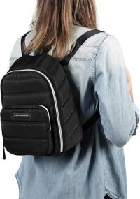 img 1 attached to Stay Cool and Stylish 🎒 with the Arctic Zone Quilted Insulated Backpack!