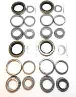 🚚 4-pack wps trailer tandem axle bearing kits with l68149 and l44649 bearings, 1.719'' grease seal for #84 spindle, 3500# capacity logo