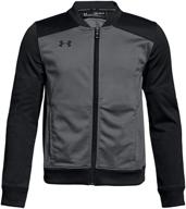 🧥 explore the top-quality under armour challenger jacket graphite for boys' clothing logo