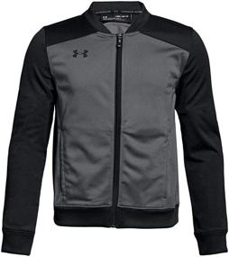 img 3 attached to 🧥 Explore the Top-Quality Under Armour Challenger Jacket Graphite for Boys' Clothing