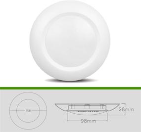 img 1 attached to 🔆 JULLISON Profile Recessed Surface Dimmable: Enhance Your Ambience with Adjustable Lighting