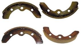 img 2 attached to 🏎️ High-Quality (4) Club Car Brake Shoes for (1995-Up) DS and Precedent Golf Cart - Top Performance and Durability