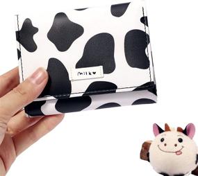 img 3 attached to MOZXIRZ Tri Fold Leather Cartoon Trifold Women's Handbags & Wallets