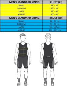 img 3 attached to 🚴 SLS3 Men's Triathlon Top - Triathlon Shirts for Men - Tri Jerseys - Sleeveless Tri Top - Cycling Jersey for Men