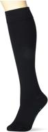 jobst relief 20-30 mmhg compression knee high socks (closed toe, black, xl full calf) - 1 pack логотип