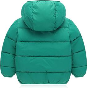 img 3 attached to 🧥 Boys' Clothing: Hooded Puffer Jacket Outerwear - Jackets & Coats