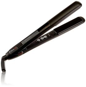 img 4 attached to 💇 CHI Onyx Euroshine 1" Straightening Hairstyling Iron with Extended 4" Plates in Black: Sleek and Efficient Styling Tool