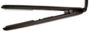 img 3 attached to 💇 CHI Onyx Euroshine 1" Straightening Hairstyling Iron with Extended 4" Plates in Black: Sleek and Efficient Styling Tool