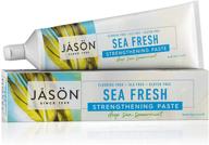 🌊 джейсон натуральная морская свежесть зубная паста - упаковка из 2 штук - 6 унций логотип