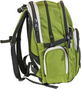 img 2 attached to 🎒 Tman Olive Laptop Backpack - Optimal Size for Tech Enthusiasts