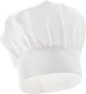 👩 adjustable white twill chef's hat for children - must-have kitchen supply logo