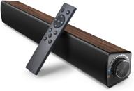 🔊 wireless pc soundbar: apafish portable home theater audio bluetooth speaker with remote control, tf card- surround soundbar for pc, phones, tablets logo