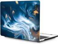 📦 oneget marble hard shell case for macbook pro 13 inch with touch bar - 2020 a2338 m1 a2251 a2289 macbook pro cover - rs-853 (2020 a2289/a2251 newest pro 13'') logo