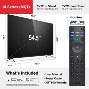 img 1 attached to 📺 VIZIO M55Q7-H1 55-Inch 4K Smart TV: Quantum 4K UHD HDR LED TV with Apple AirPlay and Chromecast Built-in