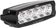 csi w4848 single row motorcycle/atv light bar, 5.5 inches - enhanced visibility and safety for off-roading adventures logo