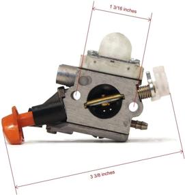 img 3 attached to 🔧 Улучшенный карбюратор Zama C1M-S267A для Stihl FS56C FS70 FS70C FC56C FC70 FC70C 4144 120 0608