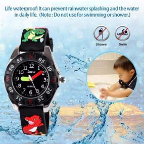 img 2 attached to 🎁 Boys' Kids Wristwatch - Gift for Ages 3-8, Perfect Birthday Present for Children - Boy Watch for Boys Age 3-10